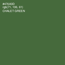 #476A3D - Chalet Green Color Image