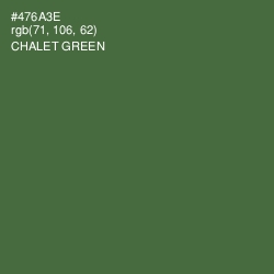 #476A3E - Chalet Green Color Image