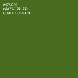 #476C20 - Chalet Green Color Image