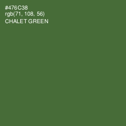 #476C38 - Chalet Green Color Image