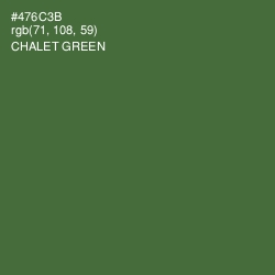 #476C3B - Chalet Green Color Image