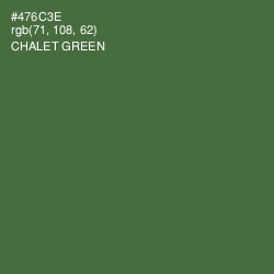 #476C3E - Chalet Green Color Image