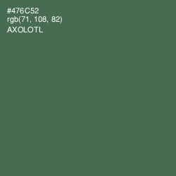 #476C52 - Axolotl Color Image