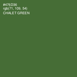 #476D36 - Chalet Green Color Image