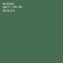 #476D53 - Axolotl Color Image