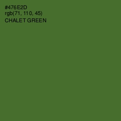 #476E2D - Chalet Green Color Image