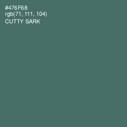 #476F68 - Cutty Sark Color Image