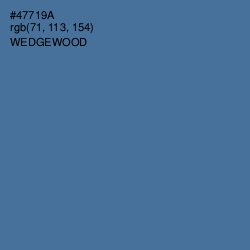 #47719A - Wedgewood Color Image