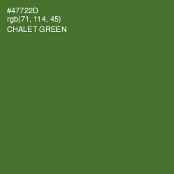 #47722D - Chalet Green Color Image