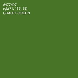 #477427 - Chalet Green Color Image