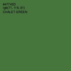 #47743D - Chalet Green Color Image