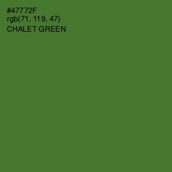 #47772F - Chalet Green Color Image