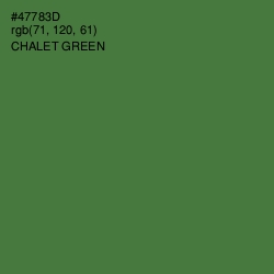 #47783D - Chalet Green Color Image