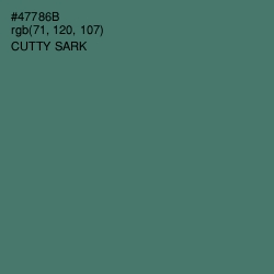 #47786B - Cutty Sark Color Image