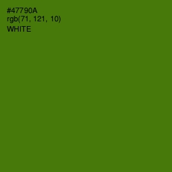 #47790A - Green Leaf Color Image