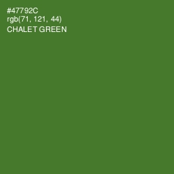 #47792C - Chalet Green Color Image