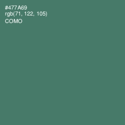 #477A69 - Como Color Image