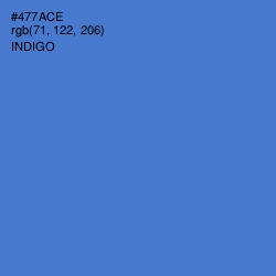 #477ACE - Indigo Color Image