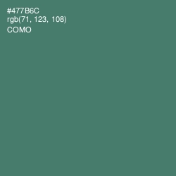 #477B6C - Como Color Image
