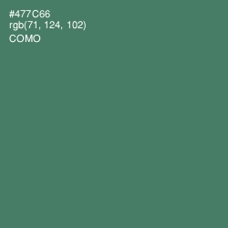 #477C66 - Como Color Image