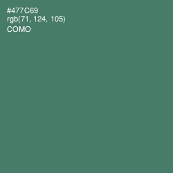 #477C69 - Como Color Image