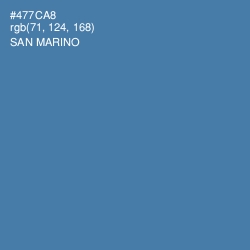 #477CA8 - San Marino Color Image