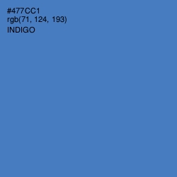 #477CC1 - Indigo Color Image