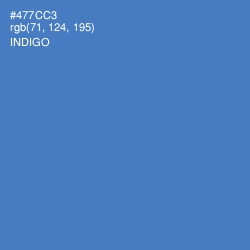 #477CC3 - Indigo Color Image