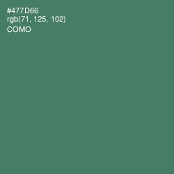 #477D66 - Como Color Image