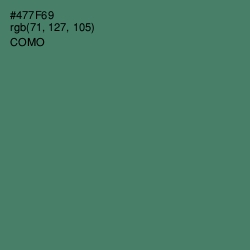 #477F69 - Como Color Image