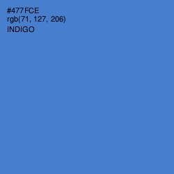 #477FCE - Indigo Color Image