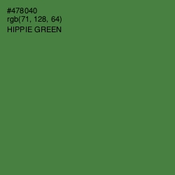 #478040 - Hippie Green Color Image