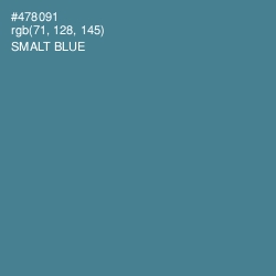 #478091 - Smalt Blue Color Image