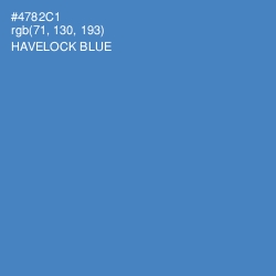 #4782C1 - Havelock Blue Color Image