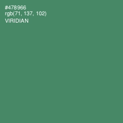 #478966 - Viridian Color Image