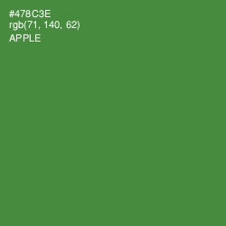 #478C3E - Apple Color Image