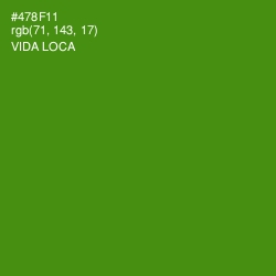 #478F11 - Vida Loca Color Image