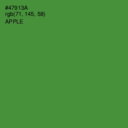 #47913A - Apple Color Image