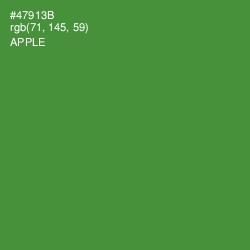 #47913B - Apple Color Image