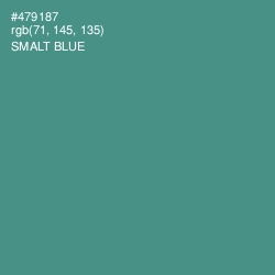 #479187 - Smalt Blue Color Image