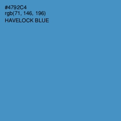 #4792C4 - Havelock Blue Color Image