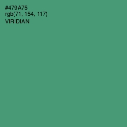 #479A75 - Viridian Color Image