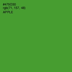 #479D30 - Apple Color Image