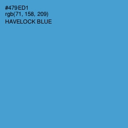 #479ED1 - Havelock Blue Color Image