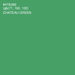 #47A066 - Chateau Green Color Image