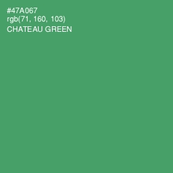 #47A067 - Chateau Green Color Image