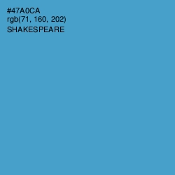 #47A0CA - Shakespeare Color Image