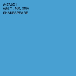 #47A0D1 - Shakespeare Color Image