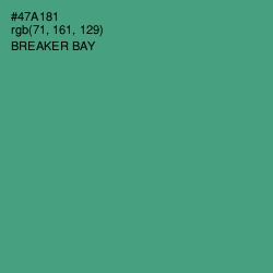 #47A181 - Breaker Bay Color Image