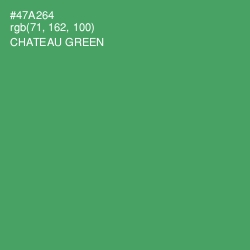 #47A264 - Chateau Green Color Image